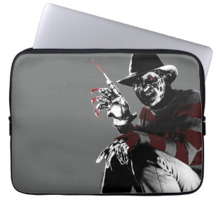 Freddy vs. Jason   Freddy Seeing Red Laptop Sleeve