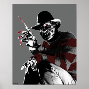 Freddy vs. Jason Freddy Seeing Red Poster