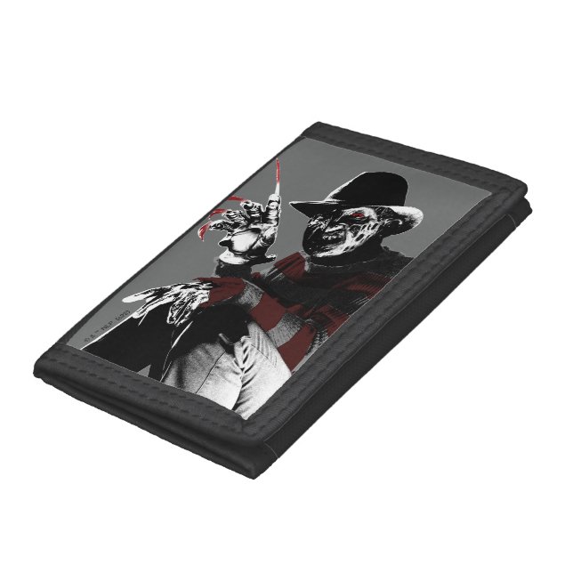 Freddy vs. Jason | Freddy Seeing Red Trifold Wallet (Bottom)