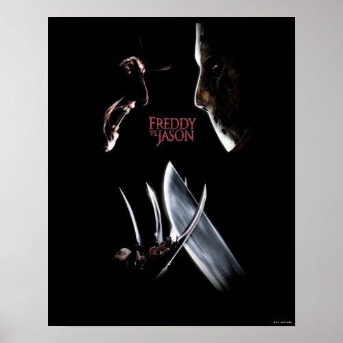 Freddy vs Jason  Theatrical Poster