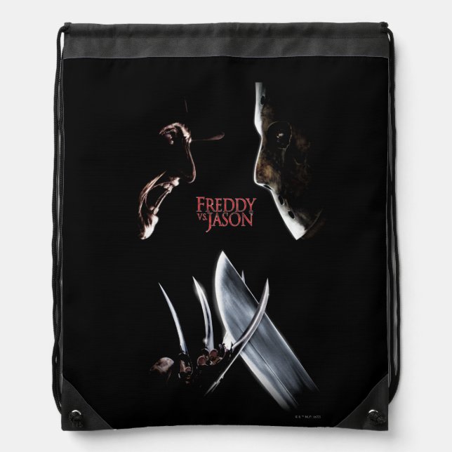 Freddy vs. Jason | Theatrical Poster Drawstring Bag (Front)