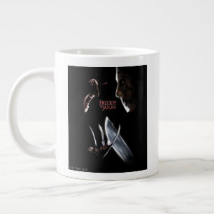 Freddy vs. Jason Theatrical Poster Giant Coffee Mug