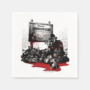 Freddy vs. Jason Welcome to Springwood Napkins