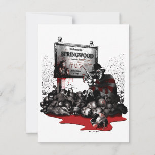 Freddy vs. Jason   Welcome to Springwood Note Card