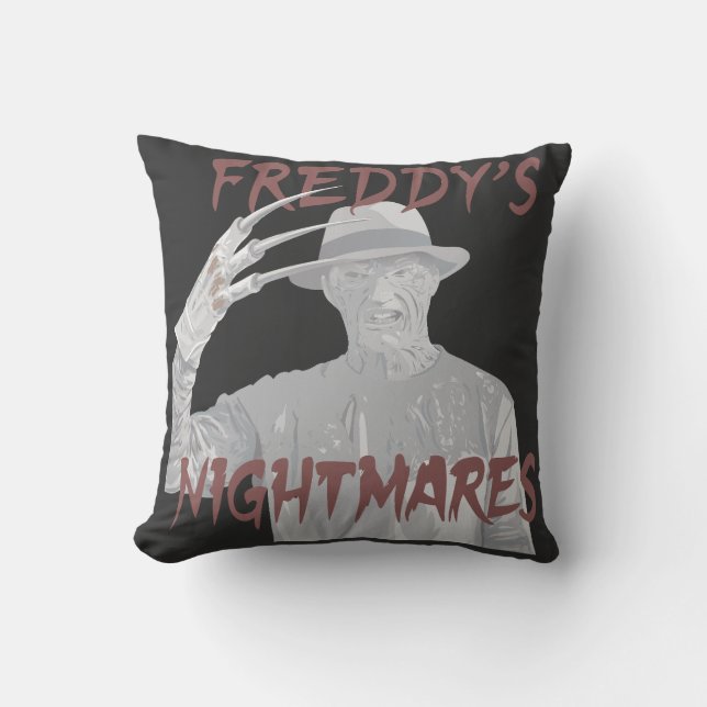 Freddy's Nightmares  Throw Pillow (Front)