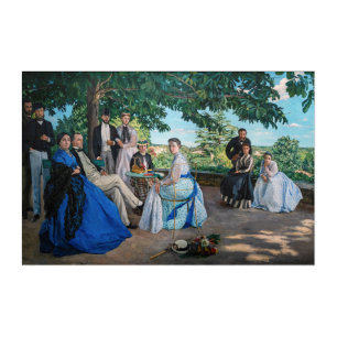Frederic Bazille - The Family Reunion Acrylic Print