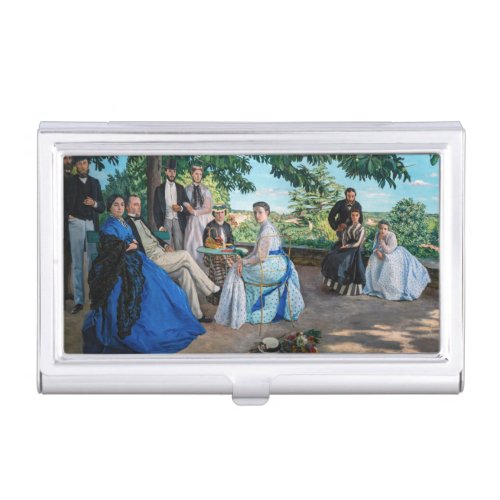 Frederic Bazille _ The Family Reunion Business Card Case