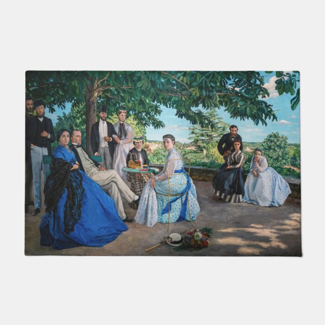 Frederic Bazille - The Family Reunion Doormat (Front)