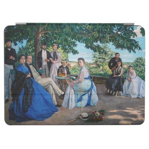 Frederic Bazille _ The Family Reunion iPad Air Cover