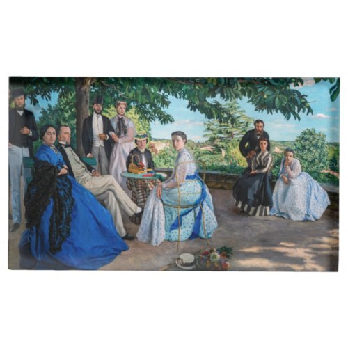 Frederic Bazille _ The Family Reunion Place Card Holder