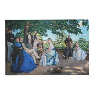 Frederic Bazille - The Family Reunion Placemat