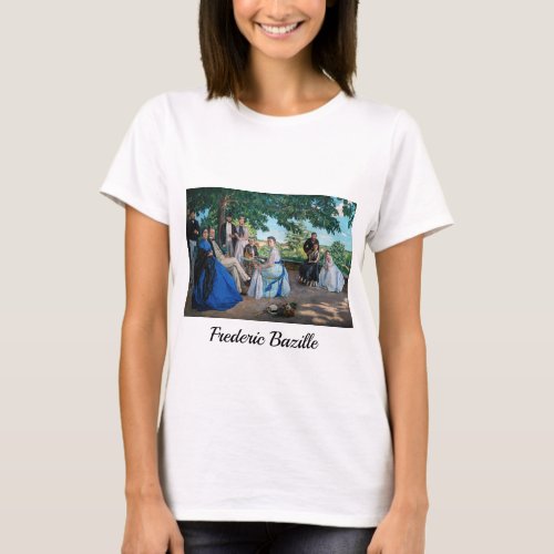 Frederic Bazille _ The Family Reunion T_Shirt