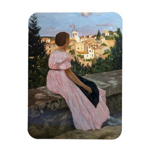 Frederic Bazille _ The Pink Dress Magnet