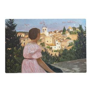 Frederic Bazille - The Pink Dress Placemat