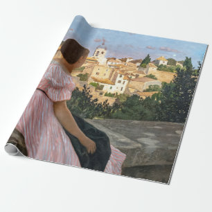 Frederic Bazille - The Pink Dress Wrapping Paper