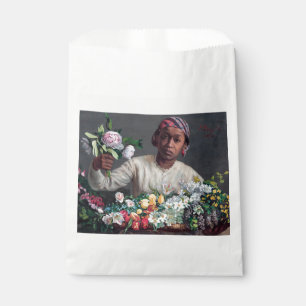 Frederic Bazille - Young Woman with Peonies Favor Bag