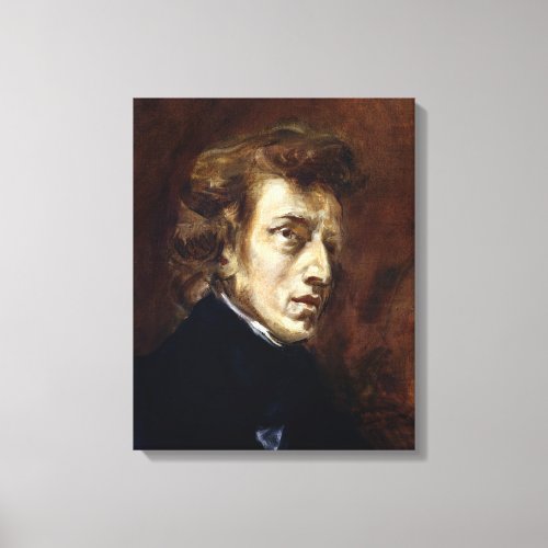 Frederic Chopin  1838 Canvas Print