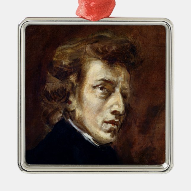 Frederic Chopin  1838 Metal Ornament (Front)