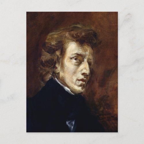 Frederic Chopin  1838 Postcard