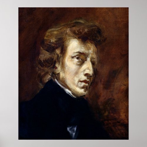 Frederic Chopin  1838 Poster