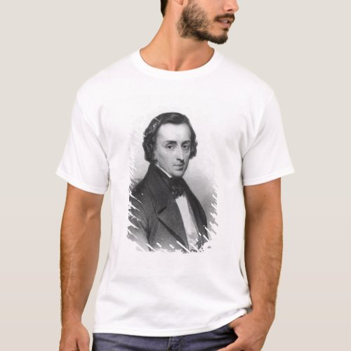 Frederic Chopin after Ary Scheffer T_Shirt