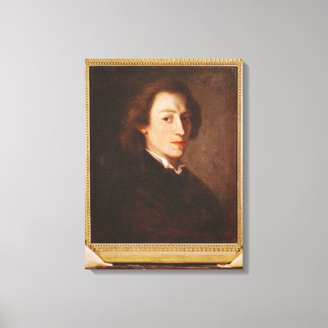 Frederic Chopin Canvas Print (Front)
