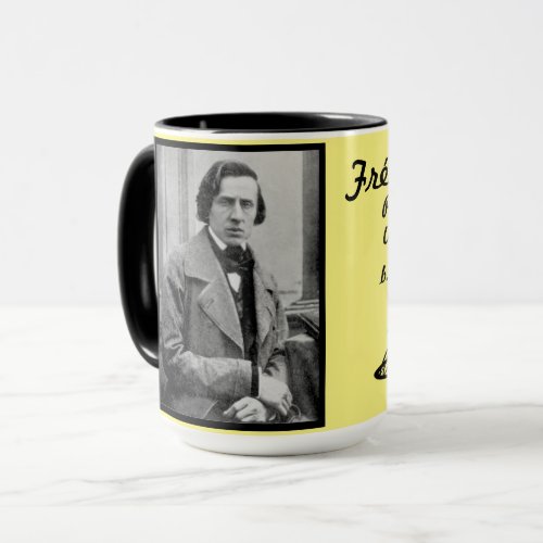 Frdric Chopin Combo Mug 15 oz Mug