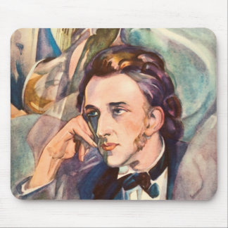 Frederic Chopin Composer Musician Portrait Famous Mouse Pad