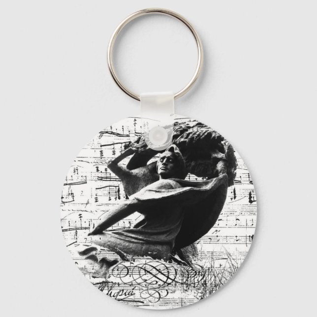 Frederic Chopin Keychain (Front)