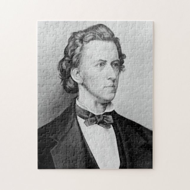 Frederic Chopin Polish Composer Jigsaw Puzzle (Vertical)