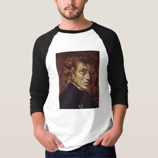 Frédéric Chopin Portrait T-Shirt (Front)