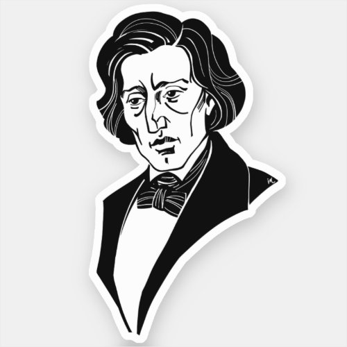 Frederic Chopin Sticker