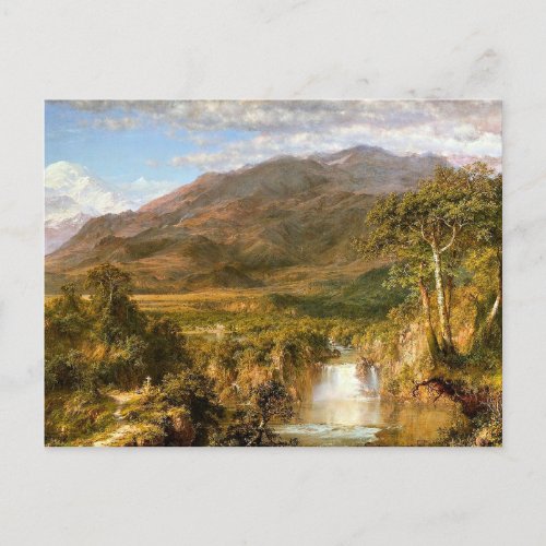 Frederic Church Heart of the Andes Postcard