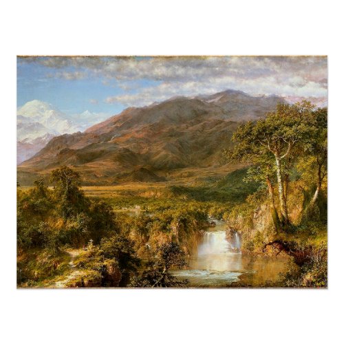 Frederic Church Heart of the Andes Poster