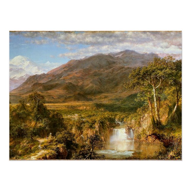 Frederic Church, Heart of the Andes, Poster (Front)