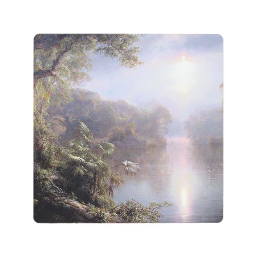 Frederic Church The River of Life Metal Print