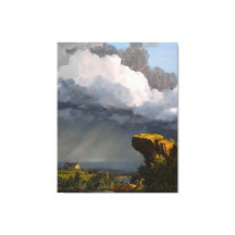 FREDERIC EDWIN CHURCH - A PASSING STORM - 1849 - 