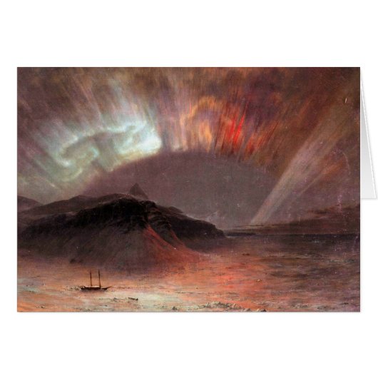 Frederic Edwin Church - Aurora Borealis Cards (Front Horizontal)