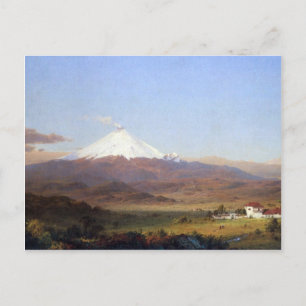 Frederic Edwin Church - Cotopaxi Ecuador Postcard