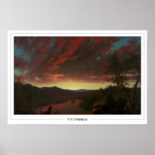 Frederic Edwin Church Fine Art #423 Poster (Front)