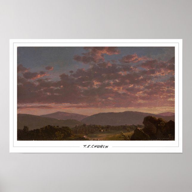 Frederic Edwin Church Fine Art #605 Poster (Front)