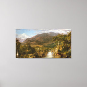 Frederic Edwin Church - Heart of the Andes Canvas Print