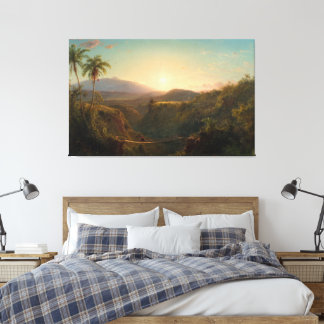 Frederic Edwin Church - Pichincha Canvas Print