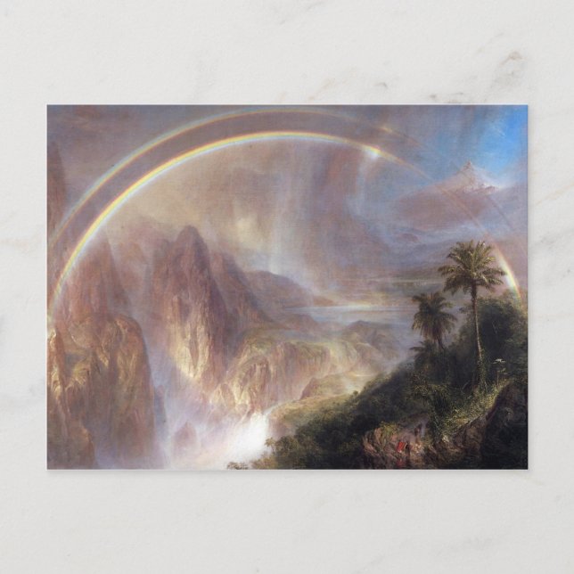 Frederic Edwin Church - Rainy season in the tropic Postcard (Front)