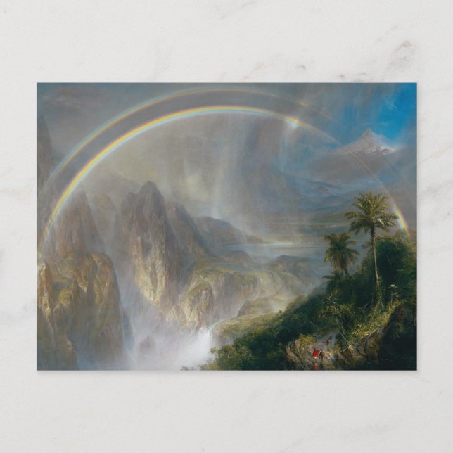 Frederic Edwin Church - Rainy Season in the Tropic Postcard (Front)