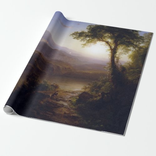 Frederic Edwin Church Tropical Scenery Wrapping Paper