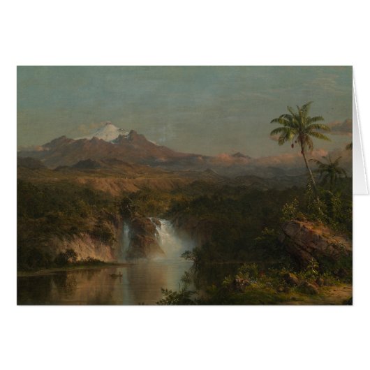 Frederic Edwin Church - View of Cotopaxi Cards (Front Horizontal)