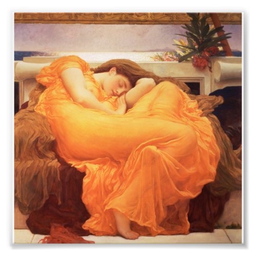 Frederic Leighton _ Flaming June Photo Print