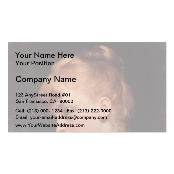 Frederic Leighton  Gulnihal Business Card Templates