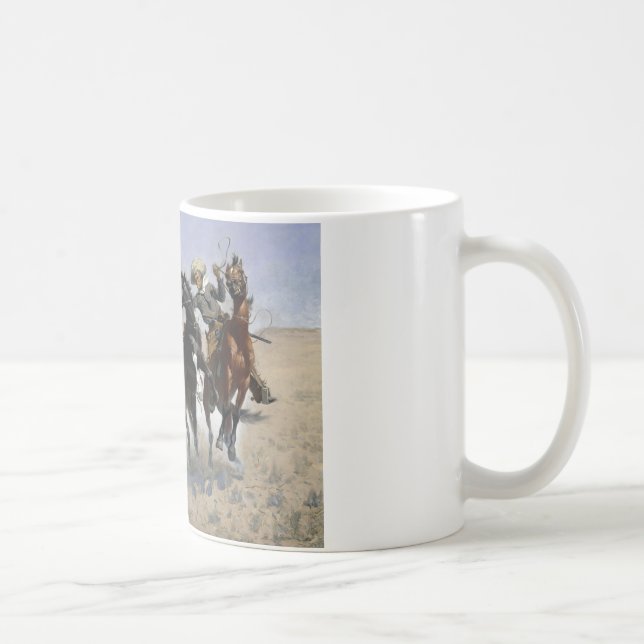 Frederic Remington - Aiding a Comrade Coffee Mug (Right)